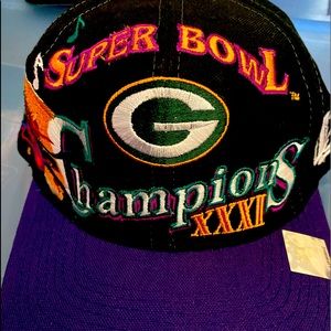 Green Bay Packers Super Bowl 31 Champions cap!